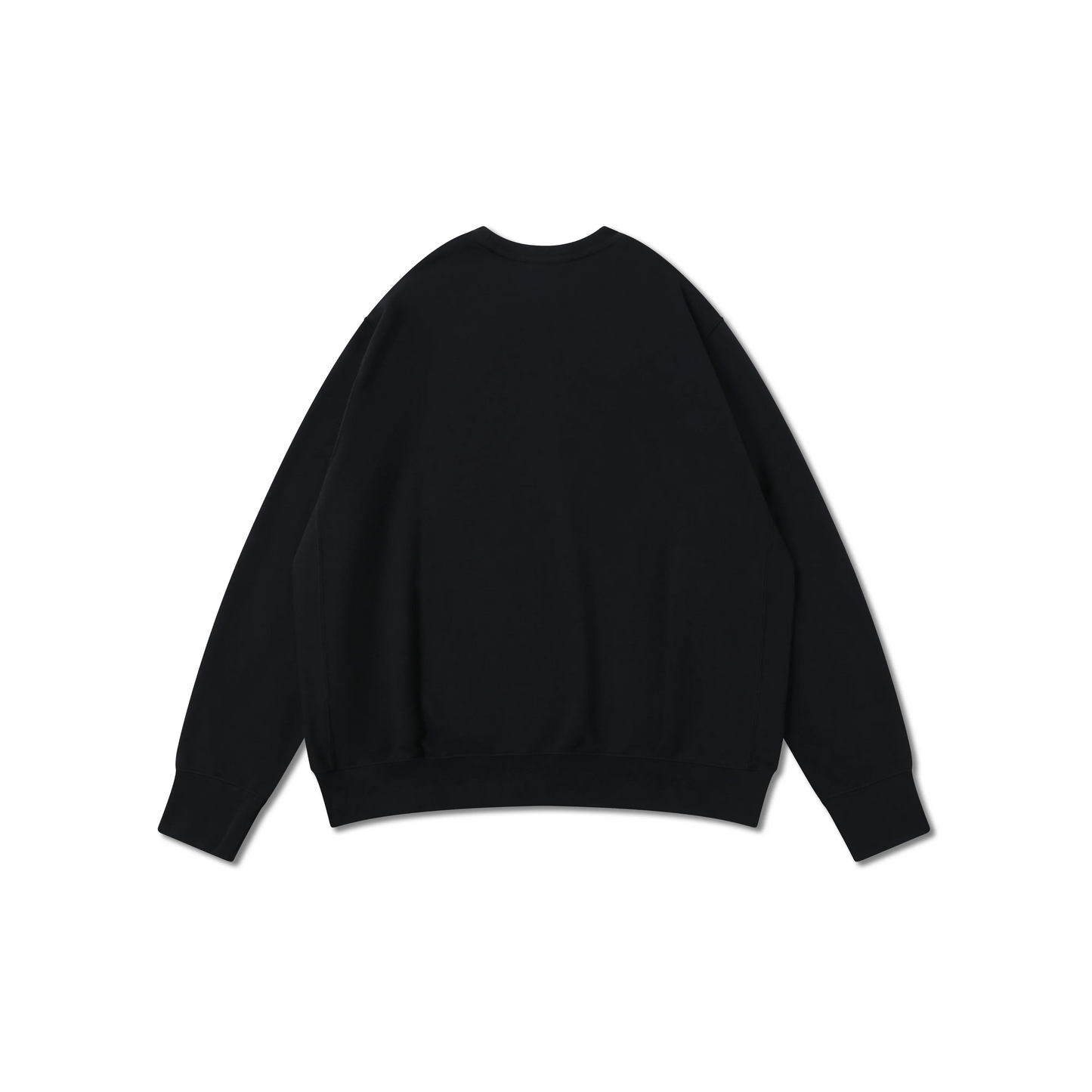 Custom Embroidery Nike Sweatshirt Black With Blue Flower