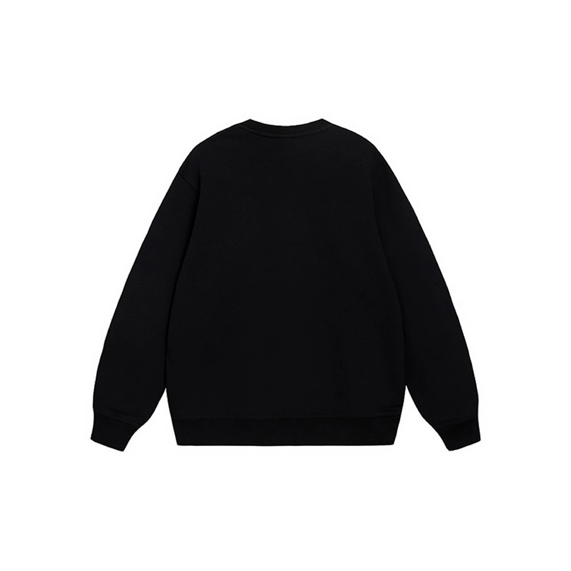 Custom Embroidery Nike Sweatshirt Black With Golden Bamboo