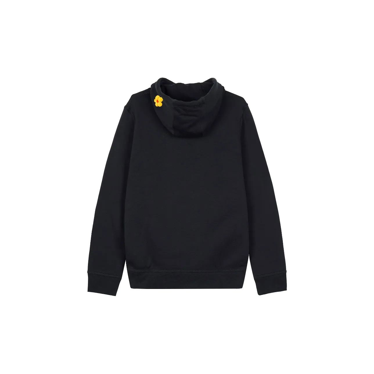 Custom Nike Sweatshirt Black With Colorful Flower Patches