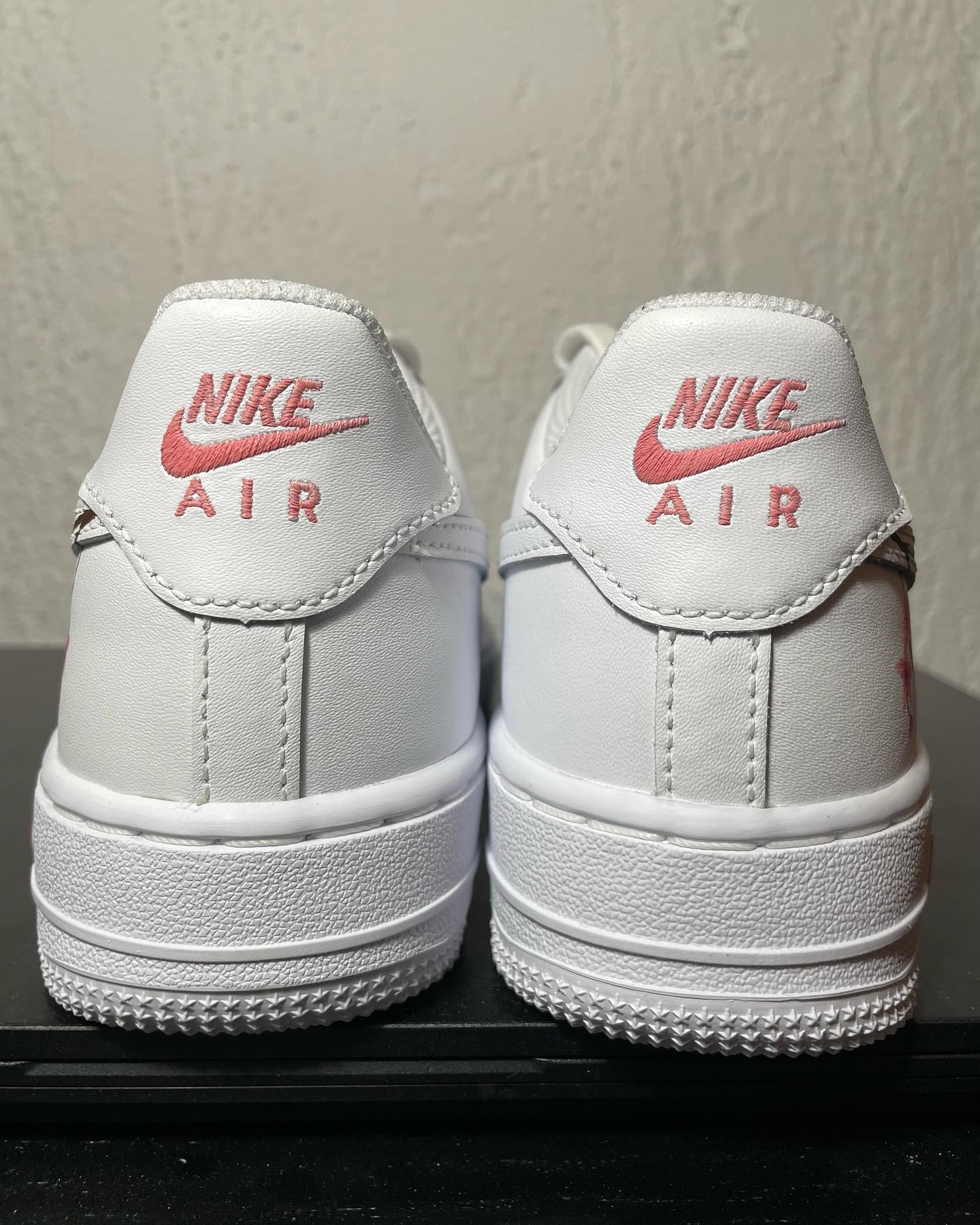 Gentle Pale Pink Cherry Blossom Custom AF 1s Shoes