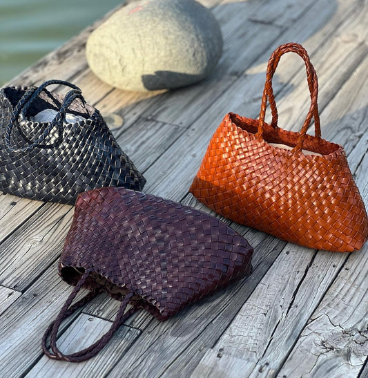 Product Title
Vintage Handwoven Genuine Leather Tote Bag Multi-color Large & Small Size Casual Commuter Women's Shoulder Handbag custom air force 1 custom sneakers