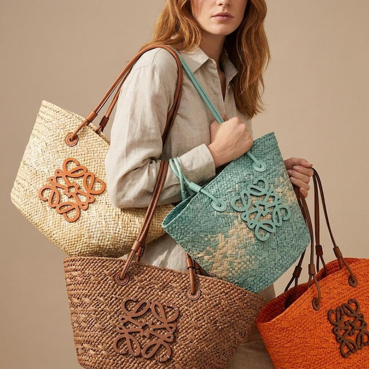 Product Title
Handwoven Raffia Straw Large Capacity Tote Bag Multi-color Fashion Women's Shoulder Bag for Beach Vacation Daily Commute, Ideal Matching Accessory for Custom Air Force 1 Custom Sneakers