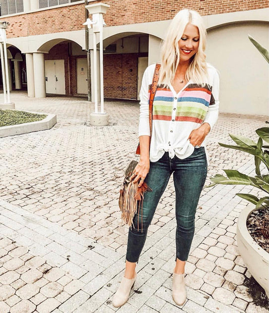 Hand Painted Boho Fringe Custom Crossbody Bag