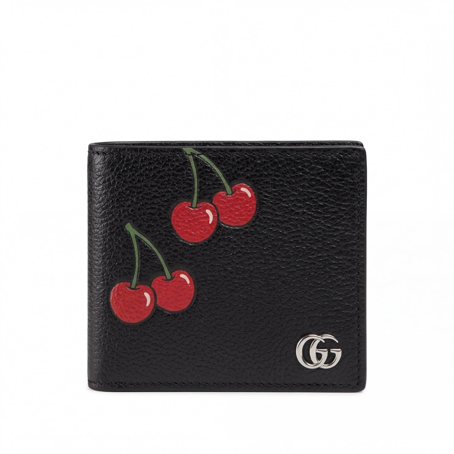 Personalized Wallet GG Cherry Black Custom Wallet