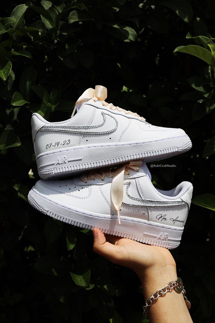 Pink Ribbon Custom AF 1s Shoes