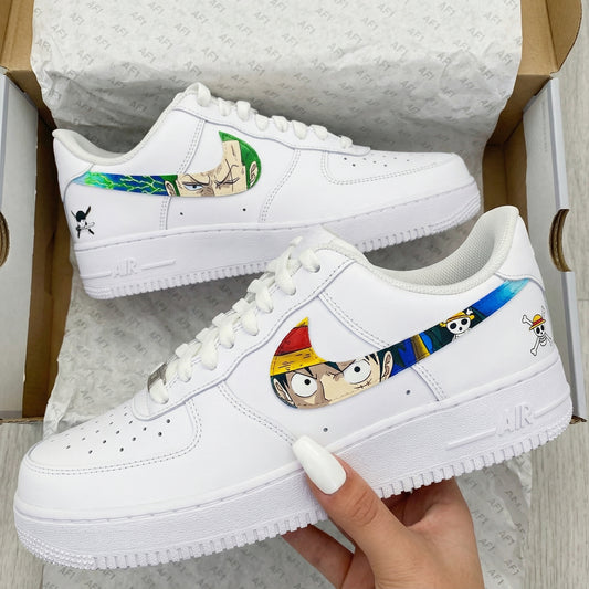 Timeless Dream One Piece Style Custom AF 1s Shoes
