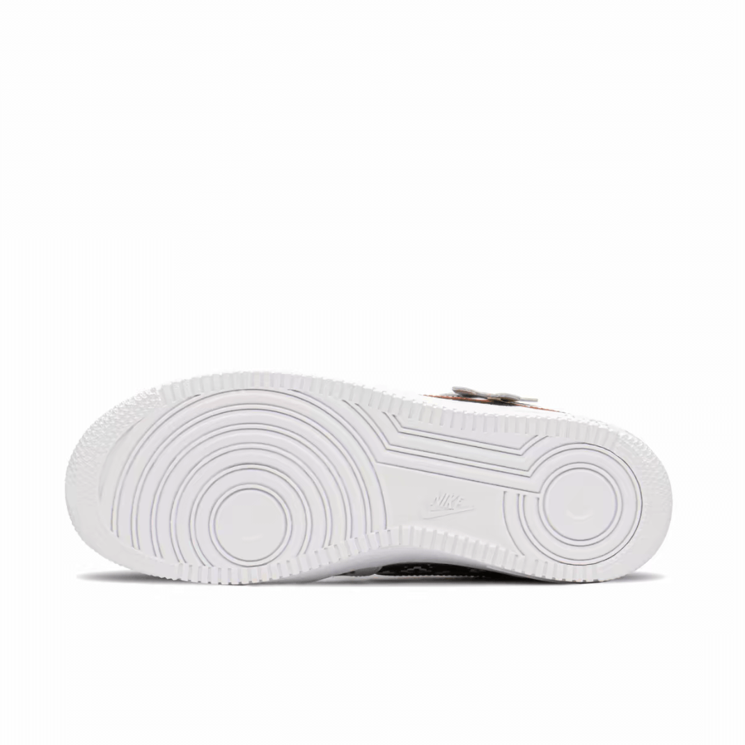 Christmas Gift Xmas Custom Air Force 1 Reddish Brown Gingerbread Man