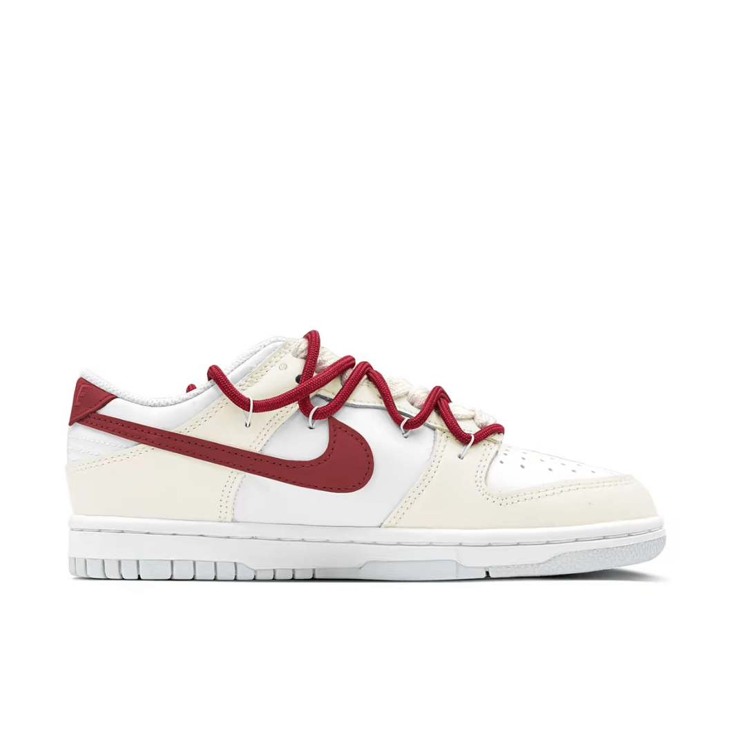 Christmas Gift Xmas Custom Dunk Apricot Red