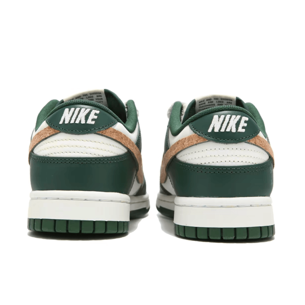 Christmas Gift Xmas Custom Dunk Green White Elk Snowflake Print