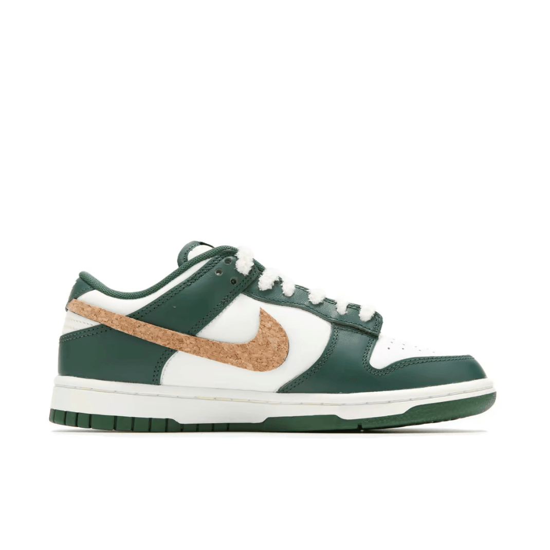 Christmas Gift Xmas Custom Dunk Green White Elk Snowflake Print